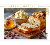 CALVENDO Puzzle Mmmh, sweet, juicy, for connoisseurs - raisin bread | 1000 piece