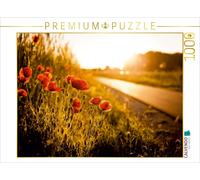 CALVENDO Puzzle Mohnblumen am Radweg zwischen Heßdorf und Großenseebach 1000 Teile Puzzle quer 1000 Pieces 64 x 48 cm from Konstantin Articus