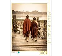 CALVENDO Puzzle Moines sur Le Pont d'U Bein 1000 Pieces 48 x 64 cm from Sebastian Rost