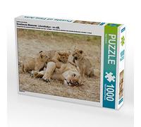 CALVENDO Puzzle Moments d'émotion : Les lionceaux - si Mignons. 1000 Pieces 64 x 48 cm from Ingo Gerlach