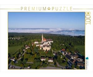 CALVENDO Puzzle Monastère d'Andechs sur Le lac Ammersee 1000 Pieces 64 x 48 cm from Roman Schellenberg