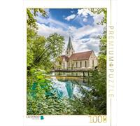 CALVENDO Puzzle Monastère de Blaubeuren avec Blautopf 1000 Pieces 48 x 64 cm from Melanie Viola