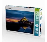 CALVENDO Puzzle Mont-Saint-Michel 1000 Pieces 64 x 48 cm from Stefan Vossemer