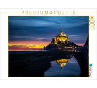 CALVENDO Puzzle Mont-Saint-Michel 1000 Pieces 64 x 48 cm from Stefan Vossemer