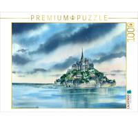 CALVENDO Puzzle Mont St Michel 1000 Pieces 64 x 48 cm from Jitka Krause