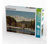 CALVENDO Puzzle Montagnes Kaiser et Schwarzsee 1000 Pieces 64 x 48 cm from Peter Überall