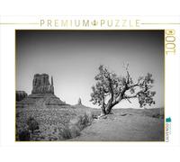 CALVENDO Puzzle Monument Valley West Mitten Butte et Arbre 1000 Pieces 64 x 48 cm from Melanie Viola