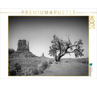 CALVENDO Puzzle Monument Valley West Mitten Butte et Arbre 1000 Pieces 64 x 48 cm from Melanie Viola