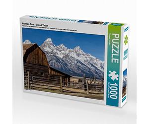 CALVENDO Puzzle Mormon Row - Grand Teton 1000 Teile Puzzle quer 1000 Pieces 64 x 48 cm from TomKli