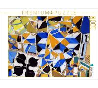 CALVENDO Puzzle Mosaics, Barcelona | 1000 pieces, finished size 25.2 × 18.9 in (