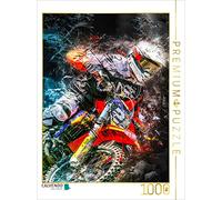 CALVENDO Puzzle Motocross 1000 Pieces 48 x 64 cm from Peter Roder
