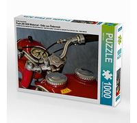 CALVENDO Puzzle Motocyclette Puch 250 SGS - Vieux de l'Autriche 1000 Pieces 64 x 48 cm from Ingo Laue