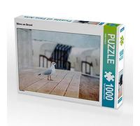 CALVENDO Puzzle Mouette sur la Plage 1000 Pieces 64 x 48 cm from Heike Hultsch