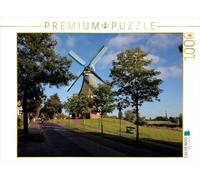 CALVENDO Puzzle Moulin Vert 1000 Pieces 64 x 48 cm from A. Dreegmeyer