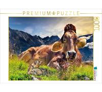 CALVENDO Puzzle Mountain cows | 1000 pieces, finished size 25.2 × 18.9 in (64 ×