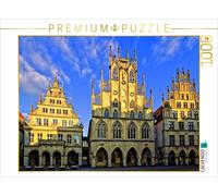 CALVENDO Puzzle Münster - Das Rathaus, ein gotischer Bau aus der Mitte des 14. J