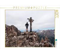CALVENDO Puzzle Mur Rouge - Sesto Dolomites 1000 Pieces 64 x 48 cm from Georg Niederkofler
