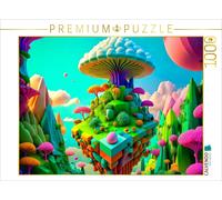 CALVENDO Puzzle Mushroom Mountain | 1000 pieces, finished size 25.2 × 18.9 in (6