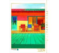 CALVENDO Puzzle My bungalow | 1000 pieces, finished size 25.2 × 18.9 in (64 × 48