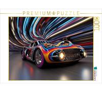 CALVENDO Puzzle My car can dance. Disco LEDs included. | 1000 pieces, finished s