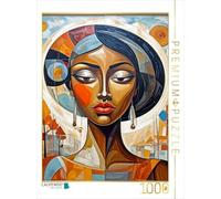 CALVENDO Puzzle Naomi et Les braises de la Savane | 1000 pièces de Taille de la Ponte 48 x 64 cm Puzzle Photo pour des Heures heureuses