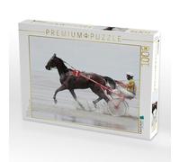 CALVENDO Puzzle Nasse Fahrt 1000 Teile Puzzle quer 1000 Pieces 64 x 48 cm from Max Watzinger - traumbild