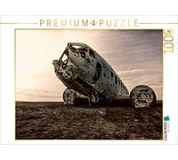 CALVENDO Puzzle Naufrage d'un Avion en Islande 1000 Pieces 64 x 48 cm from Oliver Pinkoss