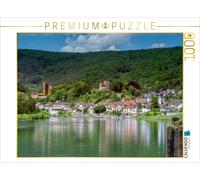 CALVENDO Puzzle Neckarsteinach - Die Vierburgenstadt 1000 Teile Puzzle quer | 10