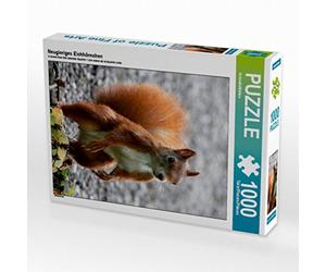 CALVENDO Puzzle Neugieriges Eichhörnchen 1000 Teile Puzzle Hoch 1000 Pieces 48 x 64 cm from SchnelleWelten
