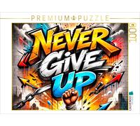 CALVENDO Puzzle NEVER GIVE UP | 1000 pieces, finished size 25.2 × 18.9 in (64 ×