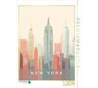 CALVENDO Puzzle New York | 1000 pièces de Taille 48 x 64 cm Puzzle Photo pour des Heures heureuses