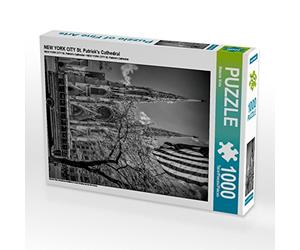 CALVENDO Puzzle New York City St. Patrick's Cathedral 1000 Teile Puzzle Hoch 1000 Pieces 48 x 64 cm from Melanie Viola
