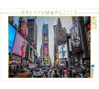 CALVENDO Puzzle New York City Views - Time Square | 1000 Teile Lege-Größe 64x48c