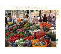 CALVENDO Puzzle Nizza Auf dem Markt 1000 Teile Puzzle quer 1000 Pieces 64 x 48 cm from Anita Gerhard
