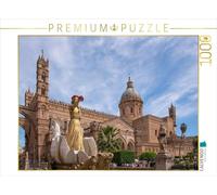 CALVENDO Puzzle Normannnendom à Palerme | 1000 pièces Taille de la Pose 64 x 48 cm Puzzle Photo pour des Heures heureuses