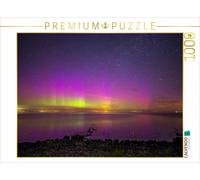 CALVENDO Puzzle Northern Lights over Kiel Bay | 1000 pieces, finished size 25.2