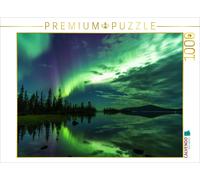 CALVENDO Puzzle Aurore sur Le Jerisjärvi (Finlande) 1000 Pieces 64 x 48 cm from Oliver Schwenn