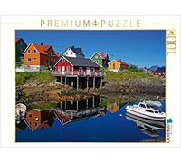 CALVENDO Puzzle Norvège : Le Village de pêcheurs de Henningsvaer 1000 Pieces 64 x 48 cm from Reinhard Pantke