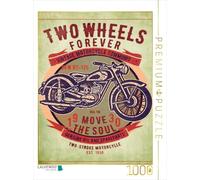 CALVENDO Puzzle Nostalgie de la Moto 1000 Pieces 48 x 64 cm from Peter Roder