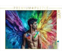 CALVENDO Puzzle Notre Amour n'a Pas Besoin de Permission - Juste du Courage | 1000 pièces de Taille de la Pose 64 x 48 cm Puzzle Photo pour des Heures heureuses