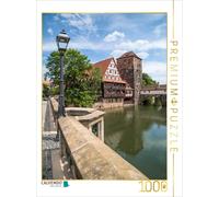 CALVENDO Puzzle NUREMBERG: View from the Max Bridge toward the Henkersteg | 1000