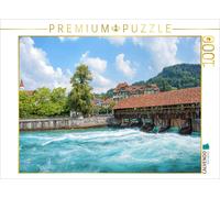 CALVENDO Puzzle Obere Schleuse an der Aare in Thun | 1000 Teile Lege-Größe 64x48