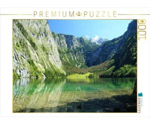 CALVENDO Puzzle Obersee mit den Teufelshörnern 1000 Teile Puzzle quer 1000 Pieces 64 x 48 cm from Christine Hutterer