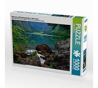CALVENDO Puzzle Obersee mit Fischunkelalm in der Ferne 1000 Teile Puzzle quer 1000 Pieces 64 x 48 cm from Dieter Wilczek