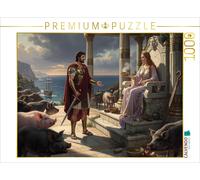 CALVENDO Puzzle Odysseus bei der Zauberin Circe | 1000 Teile Lege-Größe 64 × 48