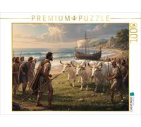 CALVENDO Puzzle Odysseus on the island of Helios' cattle | 1000 pieces, finished
