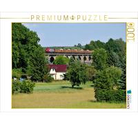 Puzzle · L'OHE 200086 tractant Un Train de Bois en ance de Löbau à | Demitz-Thumitz, le 8 juin 2016 · 1000 pièces · Format assemblé 64 × 48 cm · CALVENDO Puzzle