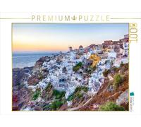 CALVENDO Puzzle Oia - Santorini 1000 Teile Puzzle quer 1000 Pieces 64 x 48 cm from TomKli