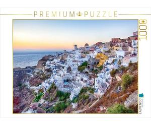 CALVENDO Puzzle Oia - Santorini 1000 Teile Puzzle quer 1000 Pieces 64 x 48 cm from TomKli
