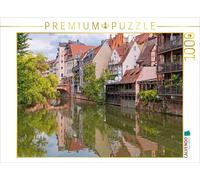 CALVENDO Puzzle Old town of Nuremberg | 1000 pieces, finished size 25.2 × 18.9 i